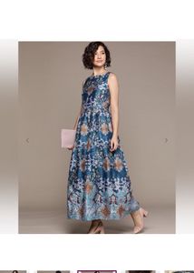 LABEL RITU KUMARFloral Print Maxi Dress