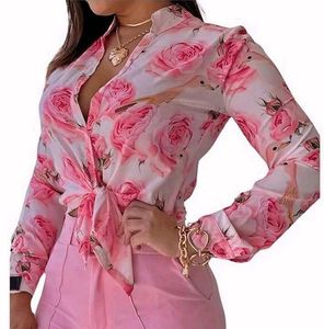 Brand New (Urbanic)Satin Floral Rose Pink Crp Top