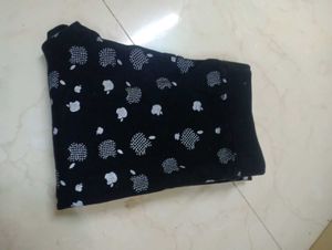 Black Pant Woth White Design