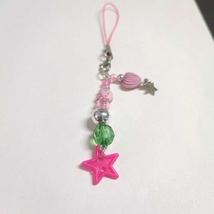*Price Drop* Pink Star Phone Charm