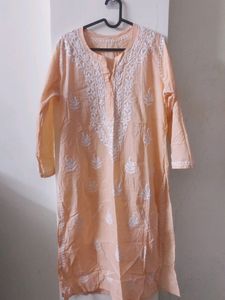 New Chikankari Kurti (Original From Lucknow)