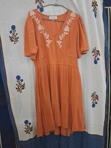 Boho Embroidered Dress