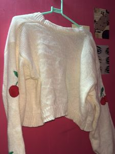 printesty Cute Cherry Cardigan