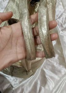 Metallic Gold Tote Bag