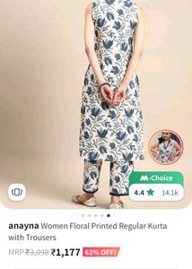 Anayna Kurta Set(M)