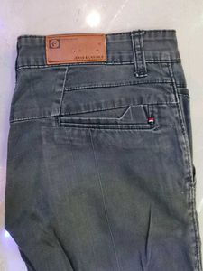 Dark Grey Casual Trousers
