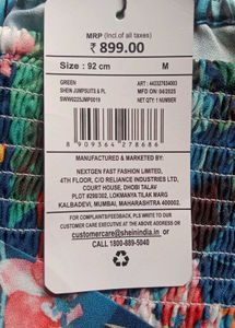 beautiful and colourful Tropical Print Jumpsuit 🛍