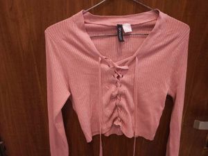 Cute Pink Crop Top