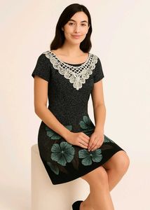 Gorgeous Floral Lace Dress🤍