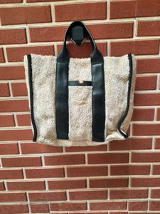 Shearling Tote Bag