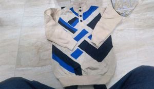 Stylish Geometric Pattern Sweater