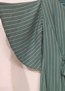 Women Midi Dress For Party Wear ( Olive Green 💚)