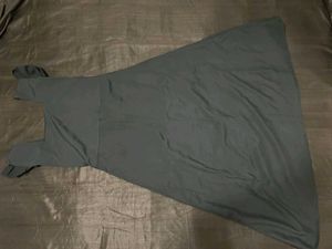 Baesd Round neck crepe a-line dress