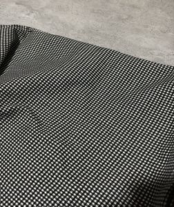 Houndstooth Print Mini Dress