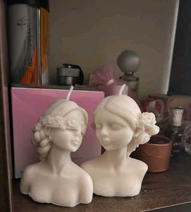 Bust Candle Set - Unique Decor