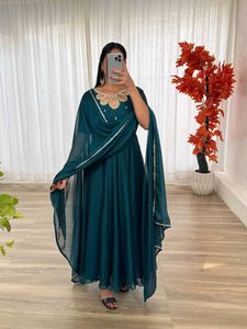 Hand Work Anarkali Gown