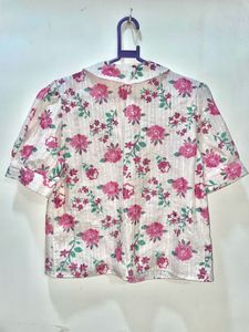Susan Floral Blouse