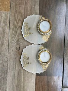 Resin Tea Light Holder Customisation Available ❤️‍