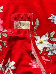 Floral Off Shoulder  Ruffle Bodysuit