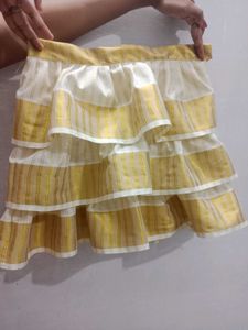 Kasavu Skirt With Top