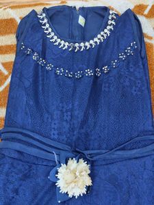 Beautiful floor touch dress for girls