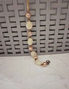 Classy 3 Layer Bracelet And Yellow Pearl Bracele