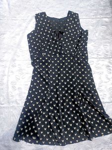 Heart Print dress 🖤