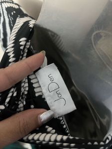 Zebra Print Wrap Top