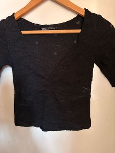 ZARA BEAUTIFUL LACE TOP