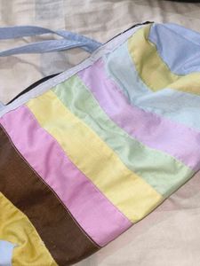 Striped Handbag