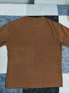 Brown Graphic T-Shirt