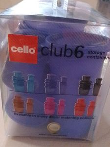 Storage Containers 6 Pcs Set