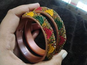 Women Multicolour Bangles 💛🧡