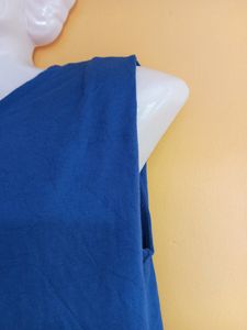 Royal Blue Long Top