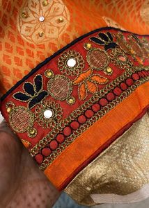 Embroidered Saree