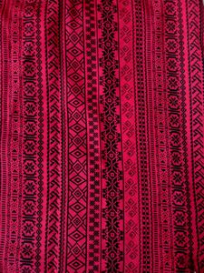 Red Embroidered Kurta