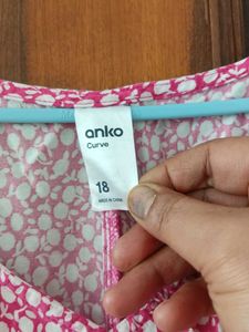 Floral Print Relaxed Fit Top