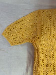 Yellow Knit Top