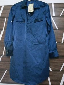 BLUE NAVY KURTA