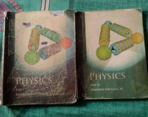 Class 11 NCERT Physics Part 1 And 2 Combo