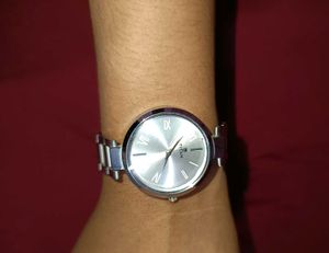 Titan Silver Watch For Women