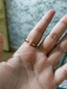 croissant💍 Gold Twisted Rope Rin