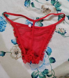 Red &amp; Black Lingerie Set