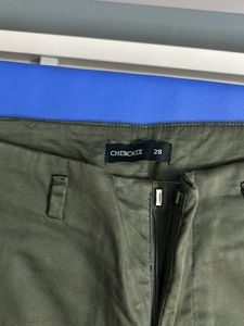 Olive Green Formal Pant
