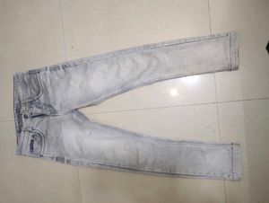 Balenciaga Gray Wash Jeans