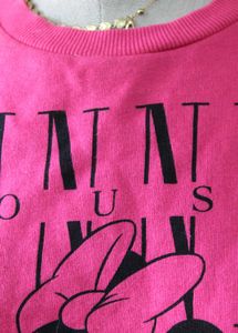 Zara Pink Minnie Mouse Sweatshirt