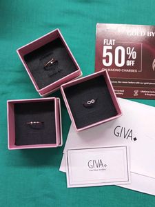 Giva Ring Combo Of 3 Fixed Price ✨✨✅