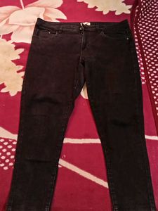 Black Wash Denim Jeans