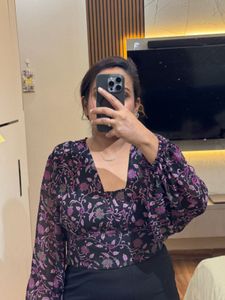 Floral Crop Top