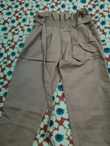 Crop Top With High Waist Trouser